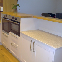 Contemporary Acrylic Seamless Solid Surface with Laminate Worktops